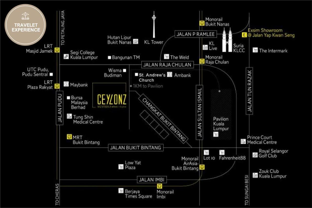 Ceylonz Suite Klcc, Travelet Kuala Lumpur Dış mekan fotoğraf